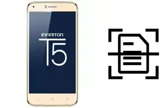 Numériser un document sur un Infiniton T5