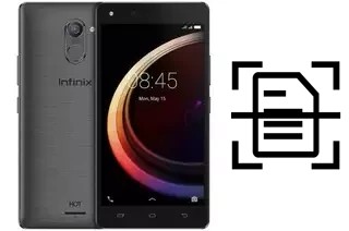 Numériser un document sur un Infinix Hot 4