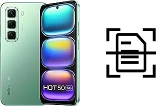Numériser un document sur un Infinix Hot 50