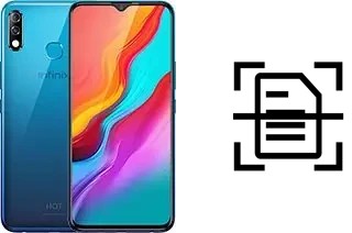 Numériser un document sur un Infinix Hot 8 Lite