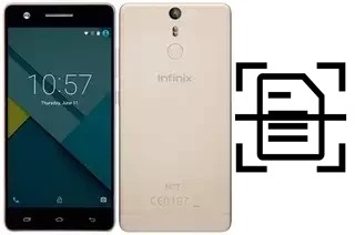 Numériser un document sur un Infinix Hot S