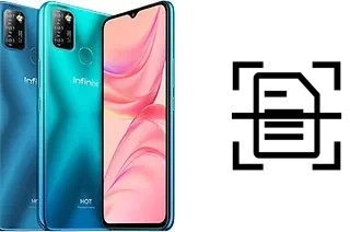 Numériser un document sur un Infinix Hot 10 Lite