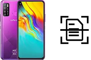 Numériser un document sur un Infinix Hot 9 Pro