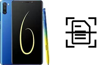 Numériser un document sur un Infinix Note 6