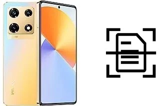 Numériser un document sur un Infinix Note 30 Pro