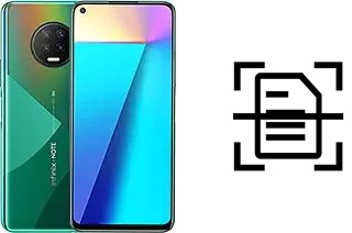 Numériser un document sur un Infinix Note 7