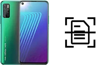 Numériser un document sur un Infinix Note 7 Lite