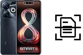 Numériser un document sur un Infinix Smart 8 (India)