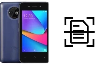 Numériser un document sur un itel A14 Plus