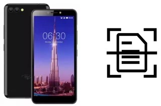 Numériser un document sur un itel P13 Plus