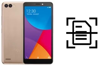 Numériser un document sur un itel P13