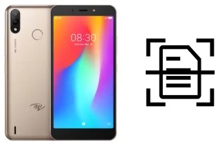 Numériser un document sur un itel P33