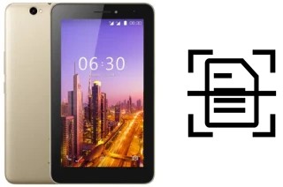 Numériser un document sur un itel Prime4