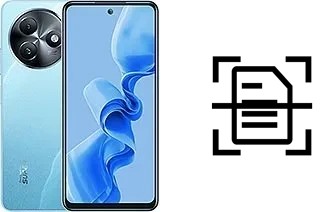 Numériser un document sur un itel itel S24