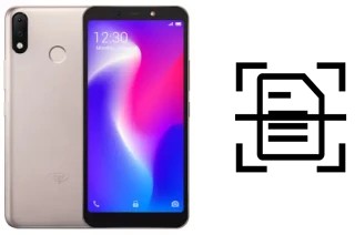 Numériser un document sur un itel S33