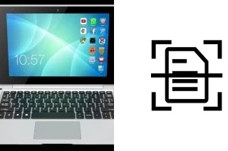 Numériser un document sur un Klipad Notebook KL2108NBE