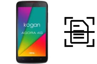 Numériser un document sur un Kogan Agora 4G Plus