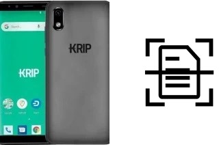 Numériser un document sur un Krip K7