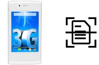 Numériser un document sur un Lava 3G 354