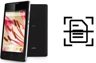 Numériser un document sur un Lava Iris 410