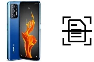 Numériser un document sur un Lava AGNI 5G