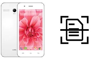 Numériser un document sur un Lava Iris Atom 2