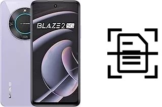 Numériser un document sur un Lava Blaze 2 5G