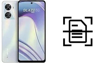 Numériser un document sur un Lava Blaze Pro 5G