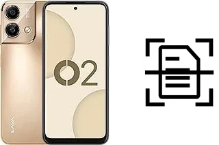 Numériser un document sur un Lava O2