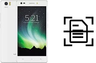 Numériser un document sur un Lava Pixel V2