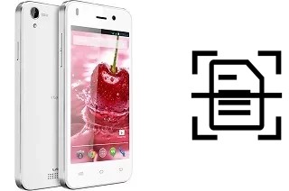 Numériser un document sur un Lava Iris X1 mini