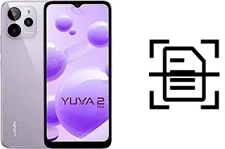 Numériser un document sur un Lava Yuva 2 Pro