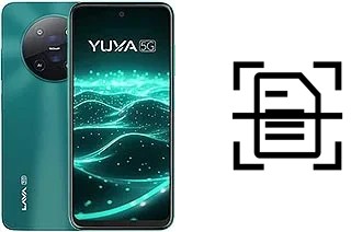 Numériser un document sur un Lava Yuva 5G