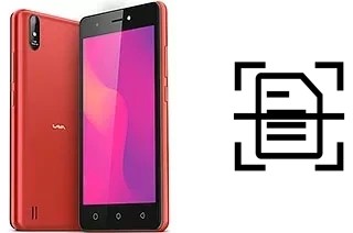 Numériser un document sur un Lava Z1