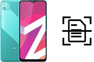 Numériser un document sur un Lava Z2 Max