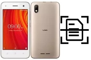 Numériser un document sur un Lava Z40