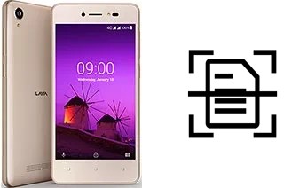 Numériser un document sur un Lava Z50