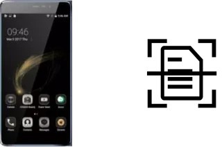 Numériser un document sur un Leagoo Z6