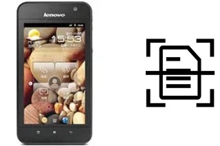 Numériser un document sur un Lenovo LePad S2005