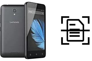 Numériser un document sur un Lenovo A Plus