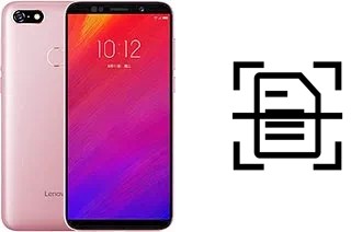 Numériser un document sur un Lenovo A5