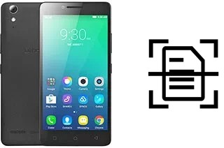 Numériser un document sur un Lenovo A6010 Plus