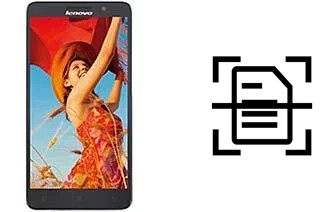 Numériser un document sur un Lenovo A616