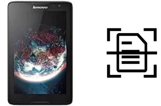 Numériser un document sur un Lenovo A8-50 A5500