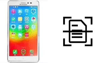 Numériser un document sur un Lenovo Golden Warrior Note 8
