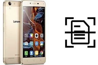 Numériser un document sur un Lenovo Vibe K5