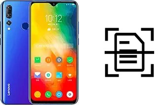 Numériser un document sur un Lenovo K6 Enjoy