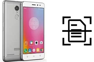 Numériser un document sur un Lenovo K6