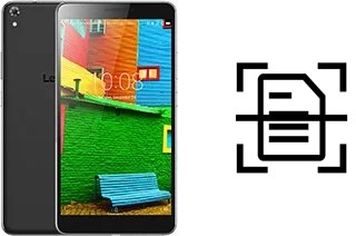Numériser un document sur un Lenovo Phab