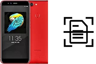 Numériser un document sur un Lenovo S5